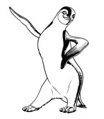 coloring page Happy Feet